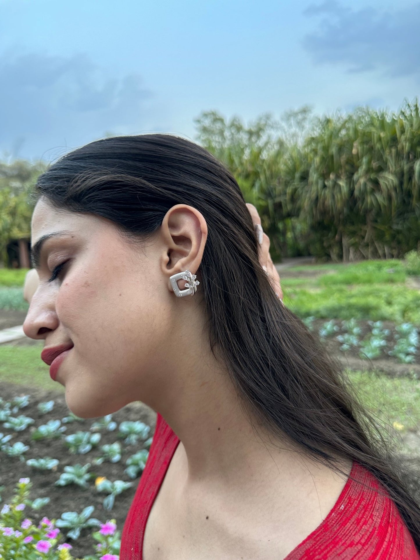 Bolt & Bloom Studs - The Aarna Jewels