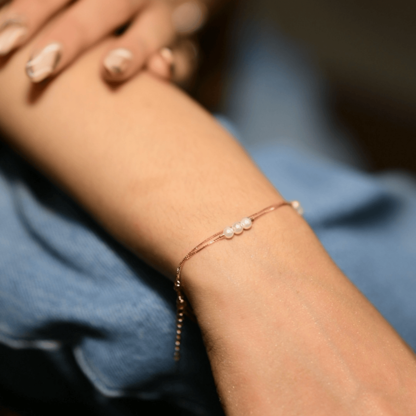 Pearl Bracelet - The Aarna Jewels