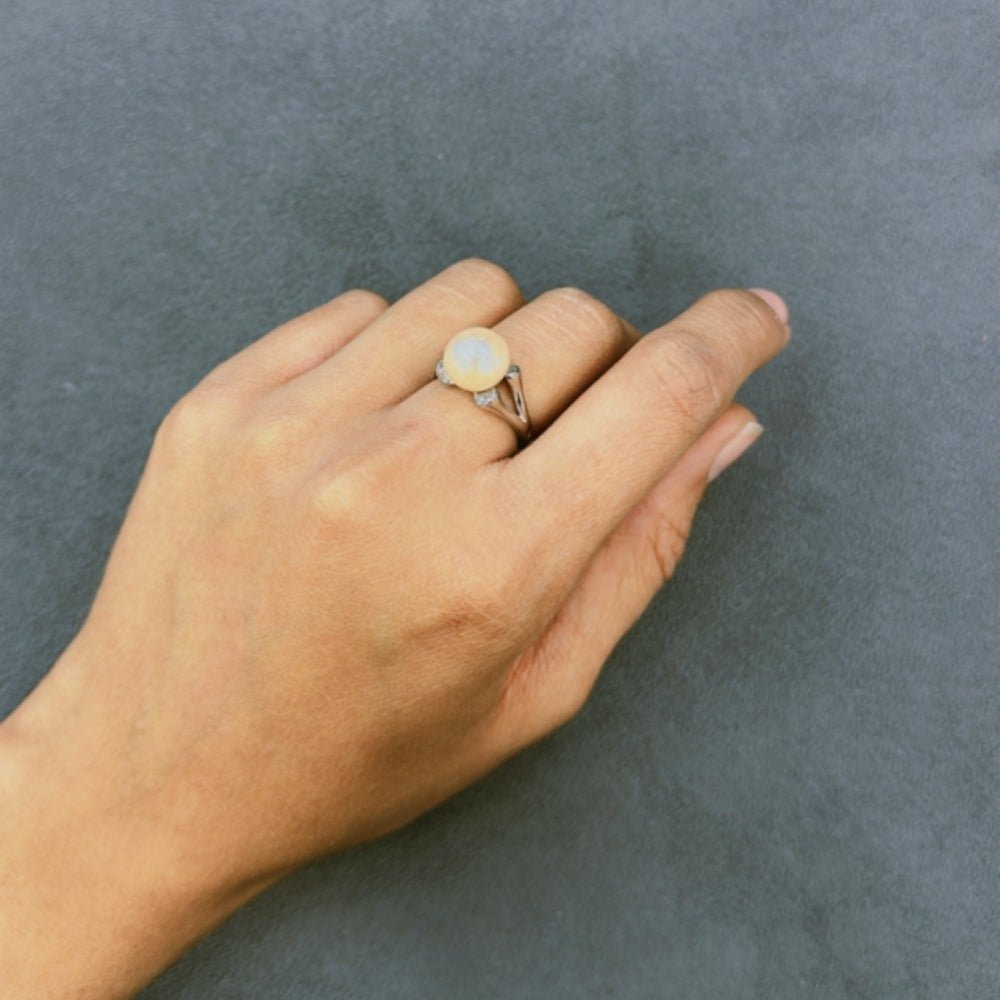 Princess Pearl Ring - The Aarna Jewels