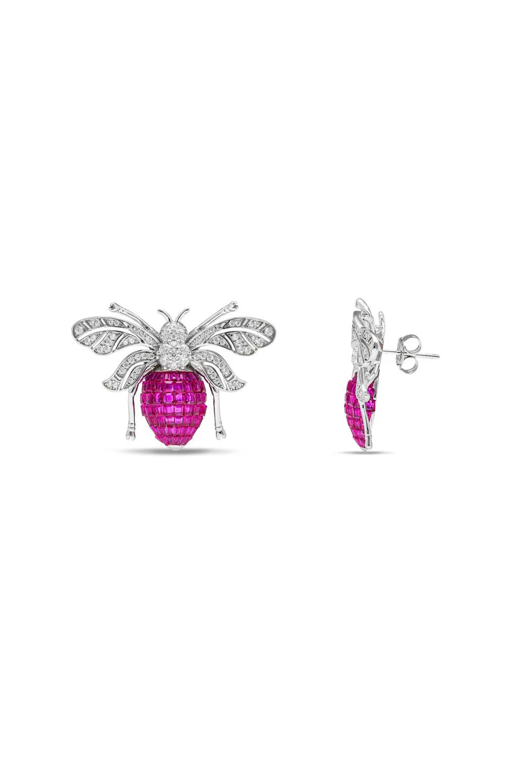 Queen Bee Stud Earrings - The Aarna Jewels