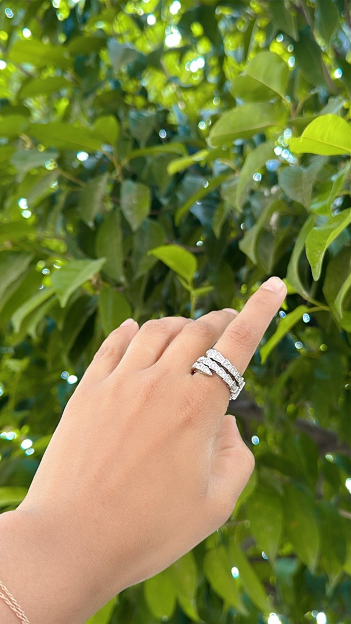The Serpentini Ring - The Aarna Jewels