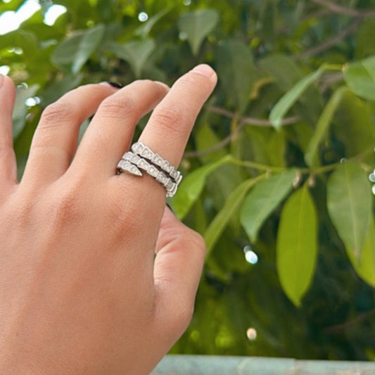 The Serpentini Ring - The Aarna Jewels