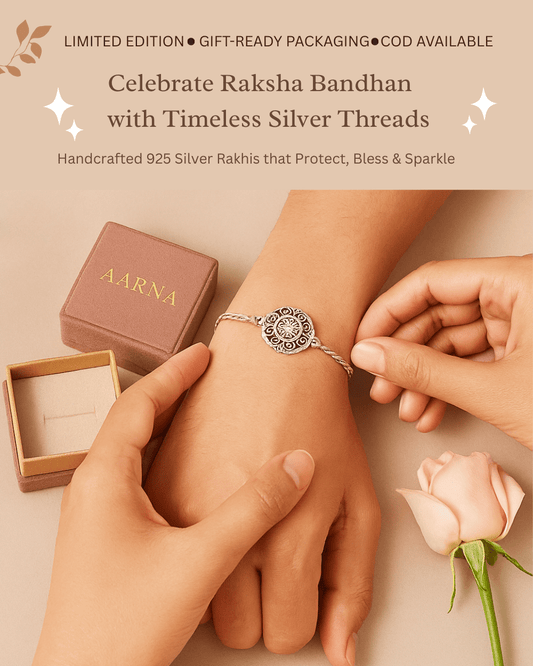 Why 925 Sterling Silver is The Rakhi Gift Everyone’s Talking About in 2025 💫 - The Aarna Jewels