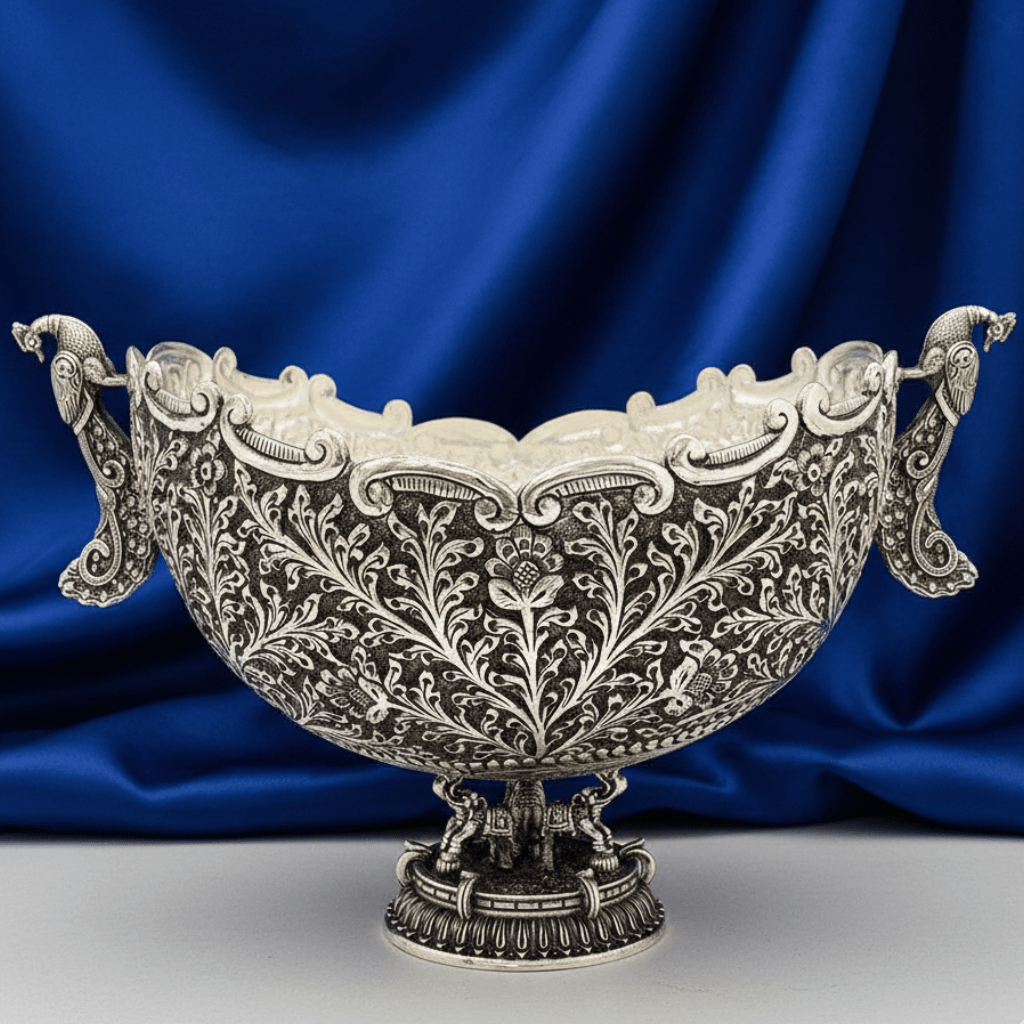 925 Sterling Silver Bowl - The Aarna Jewels