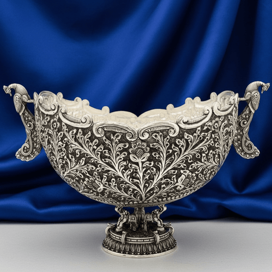 925 Sterling Silver Bowl - The Aarna Jewels