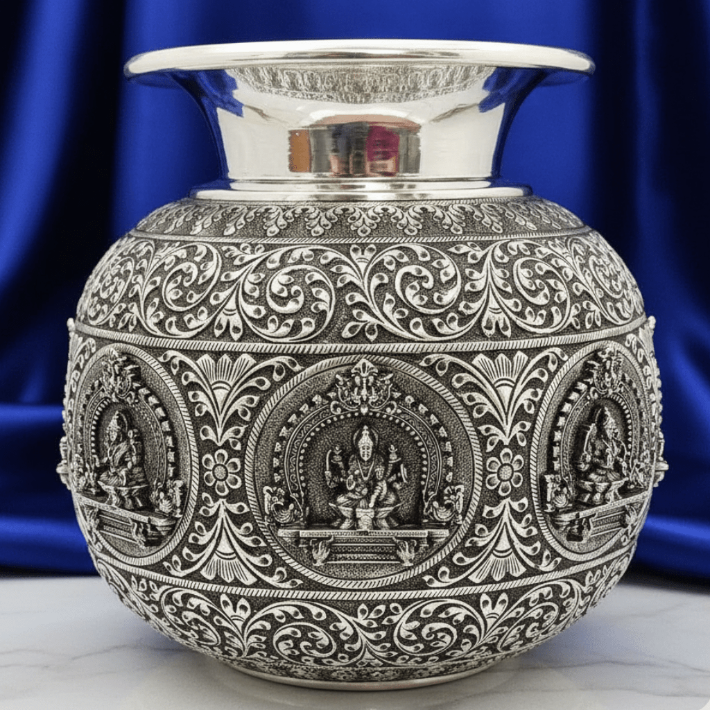 925 Sterling Silver Design Lota - The Aarna Jewels