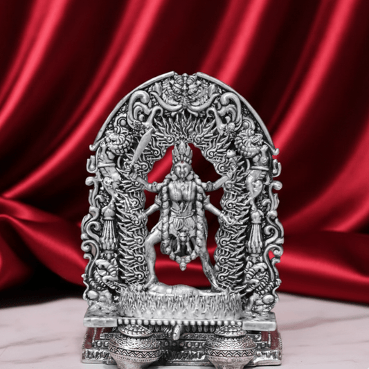 925 Sterling Silver Mahankali Idol - The Aarna Jewels