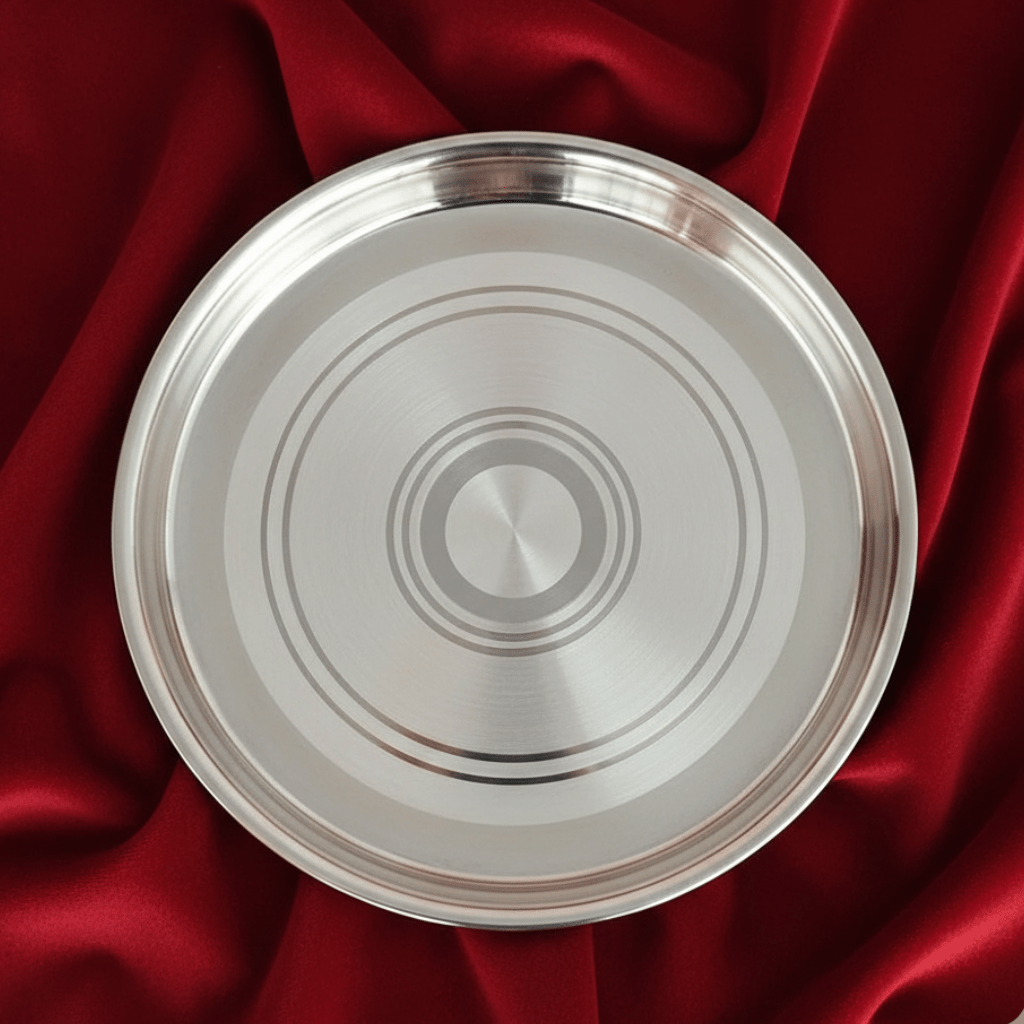 925 Sterling Silver Plate - The Aarna Jewels