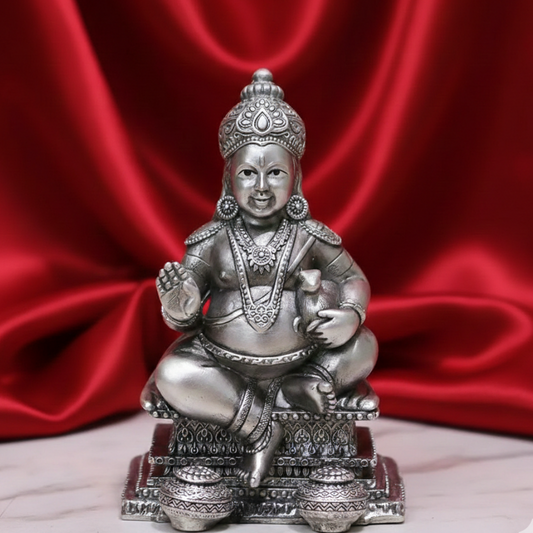 925 Sterling Silver bal gopal idol