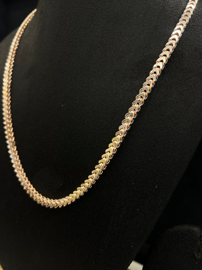 925 Sterling Silver Herringbone Chain
