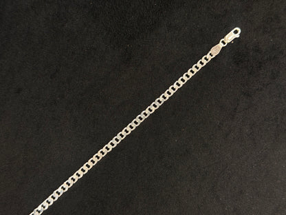 Gold chain on a black background