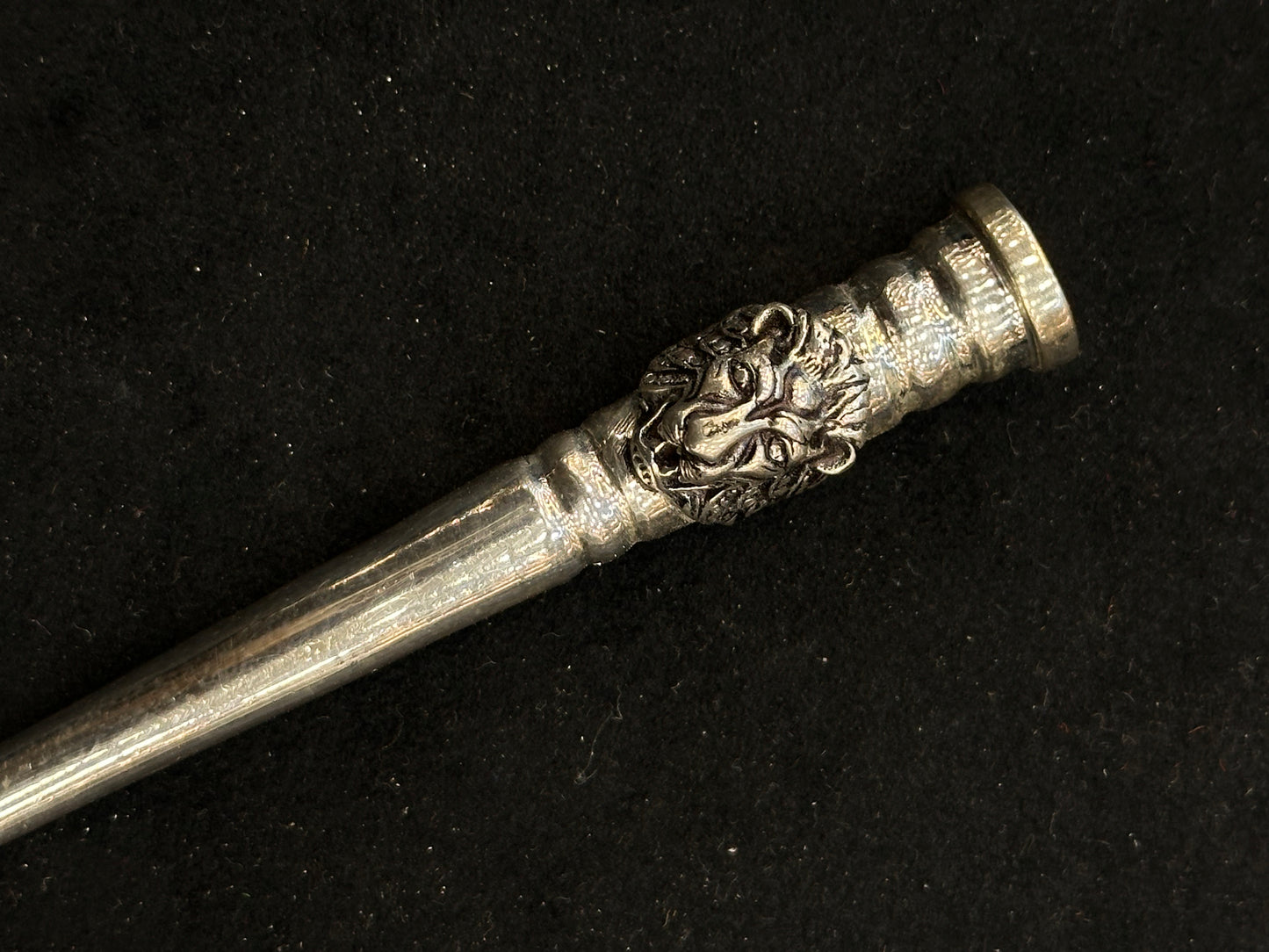 925 Sterling Silver Ornate Hookah Pipe