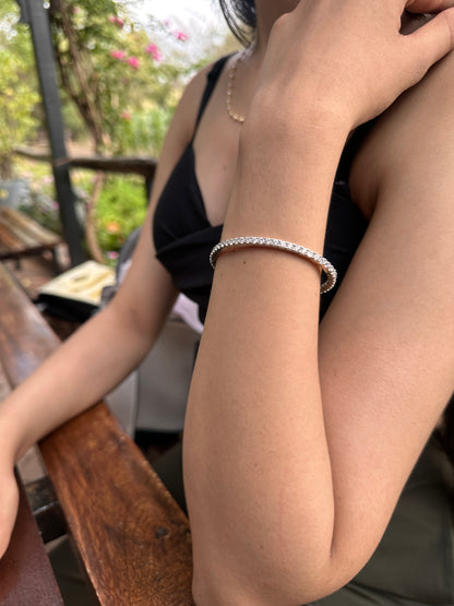 Tennis Cuff Bracelet