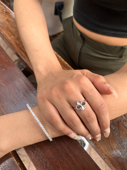 Tennis Cuff Bracelet