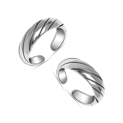 Arya Filigree Toe Rings - The Aarna Jewels