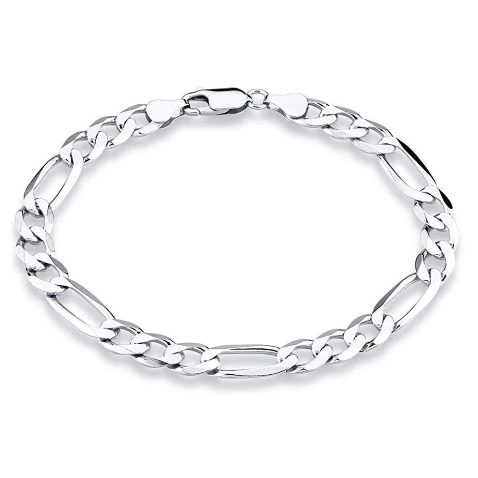 Classic Figaro Bracelet - The Aarna Jewels