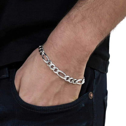 Classic Figaro Bracelet - The Aarna Jewels