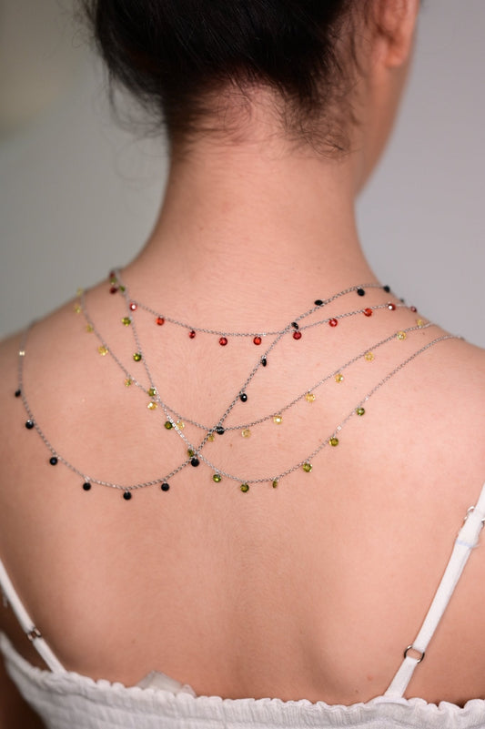 Dewdrops Chain - The Aarna Jewels