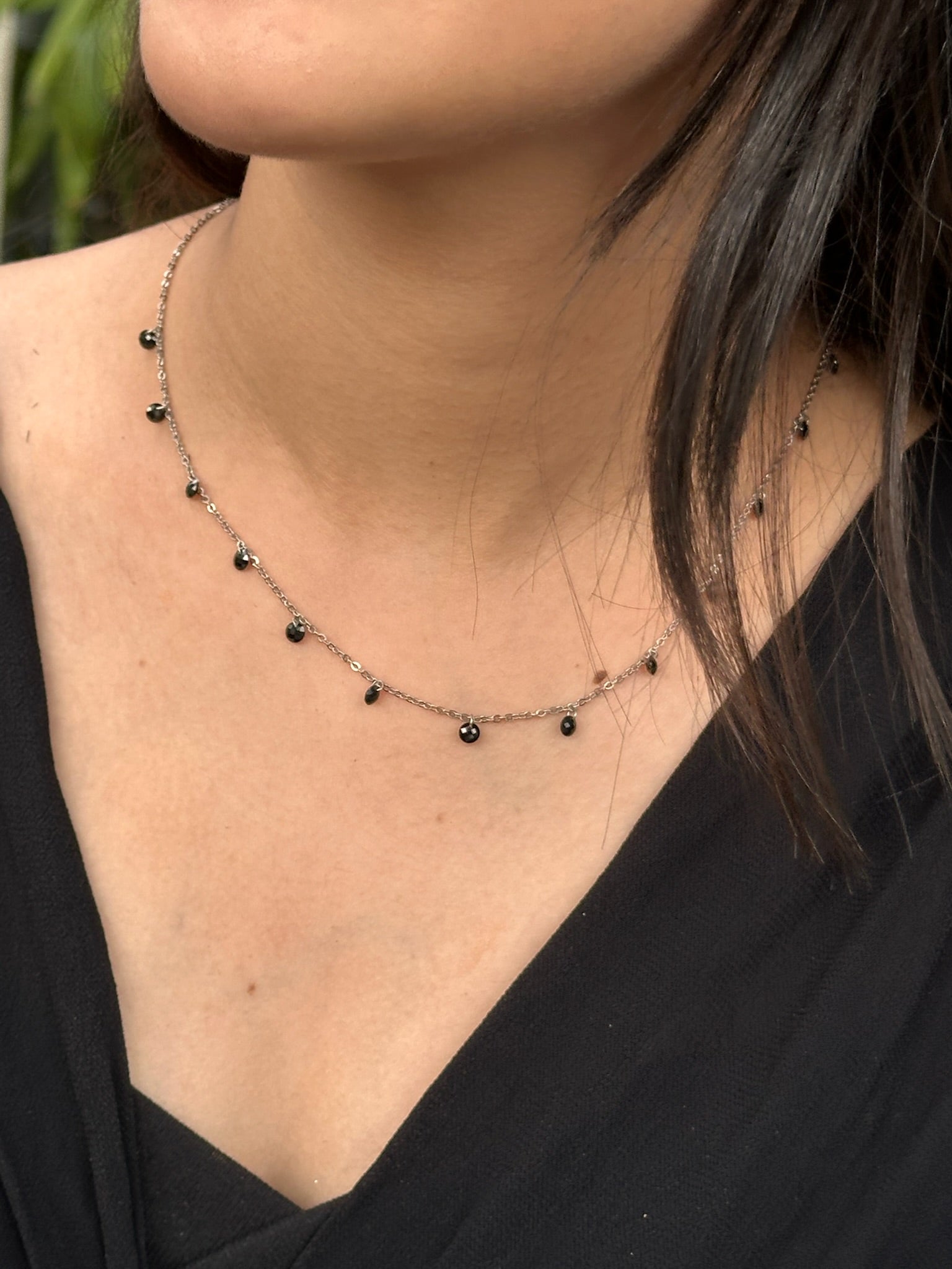 Dewdrops Chain - The Aarna Jewels