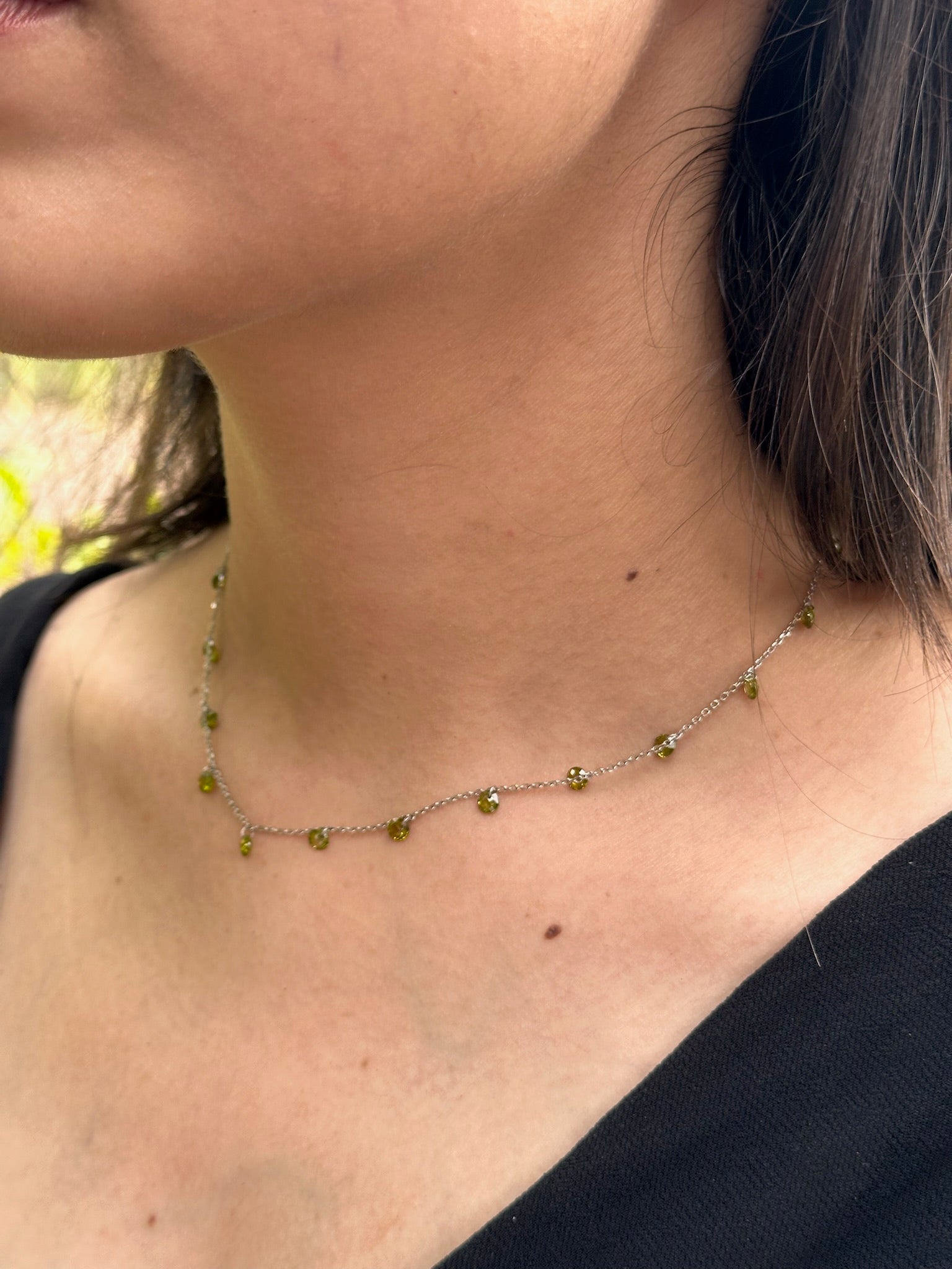 Dewdrops Chain - The Aarna Jewels