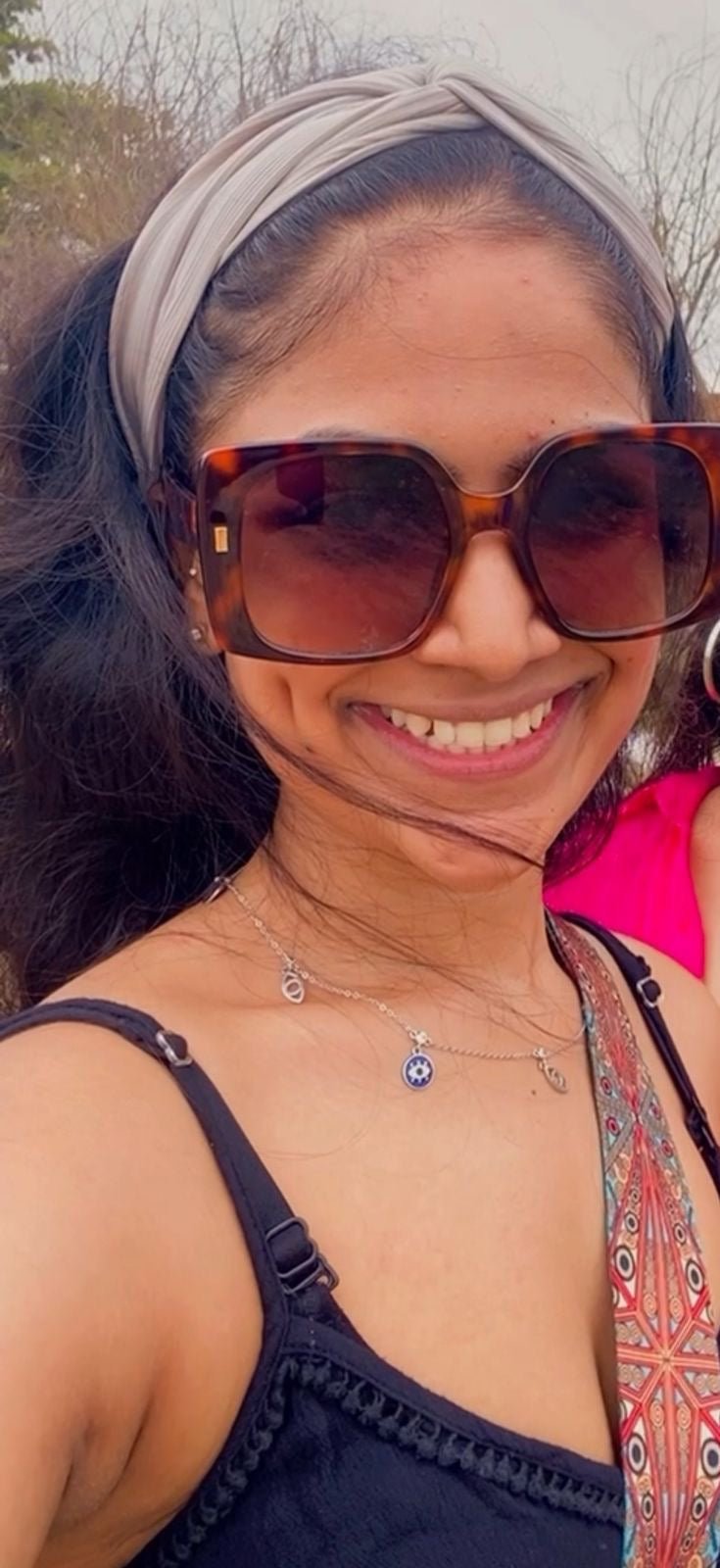 Evil Eye Charm Necklace - The Aarna Jewels