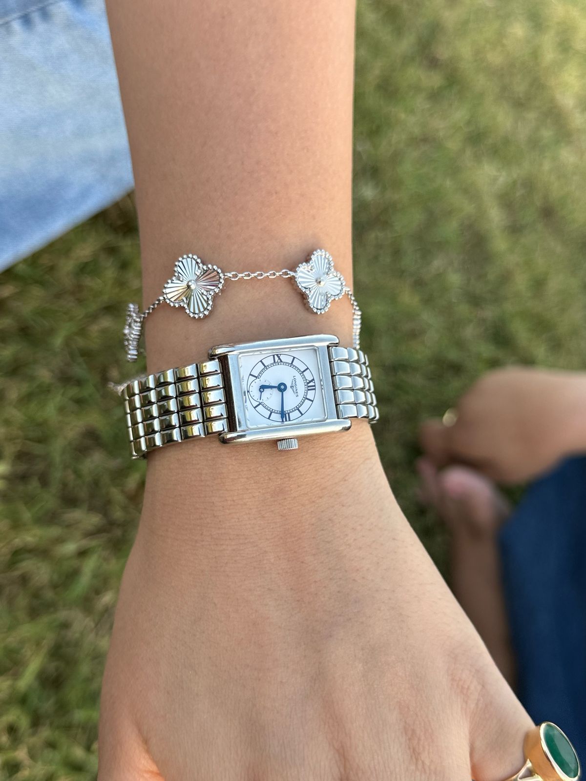 Iris Five Clover Bracelet - The Aarna Jewels