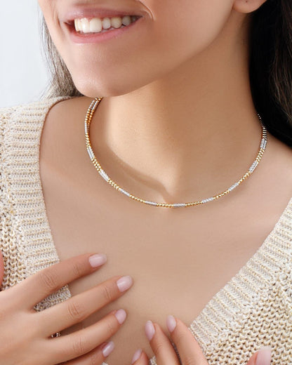 Magnetic 4 in one necklace, anklet, bracelet or choker - The Aarna Jewels
