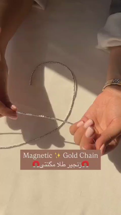 Magnetic 4 in one necklace, anklet, bracelet or choker