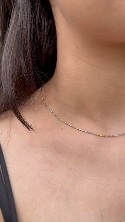 Ira Dual-Tone Necklace