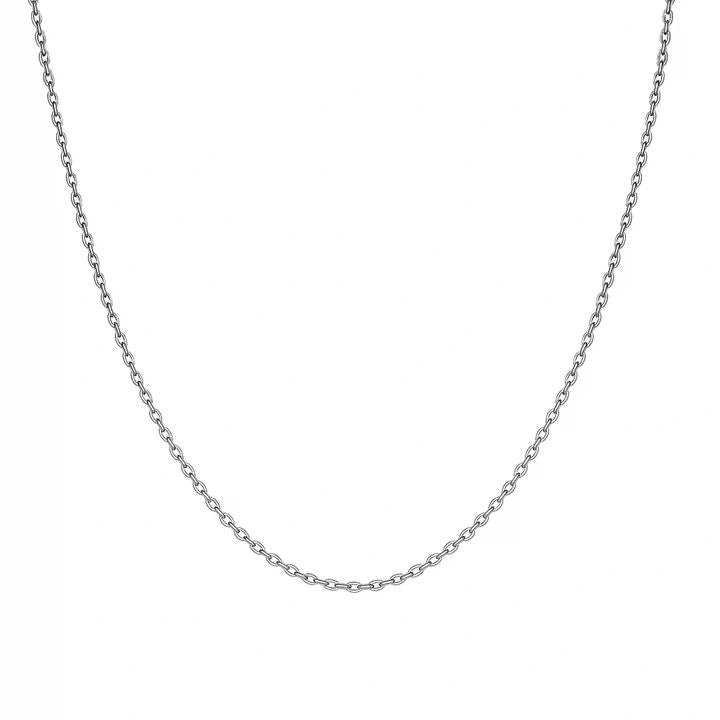Pure Silver Chain (925 Sterling Silver) - The Aarna Jewels