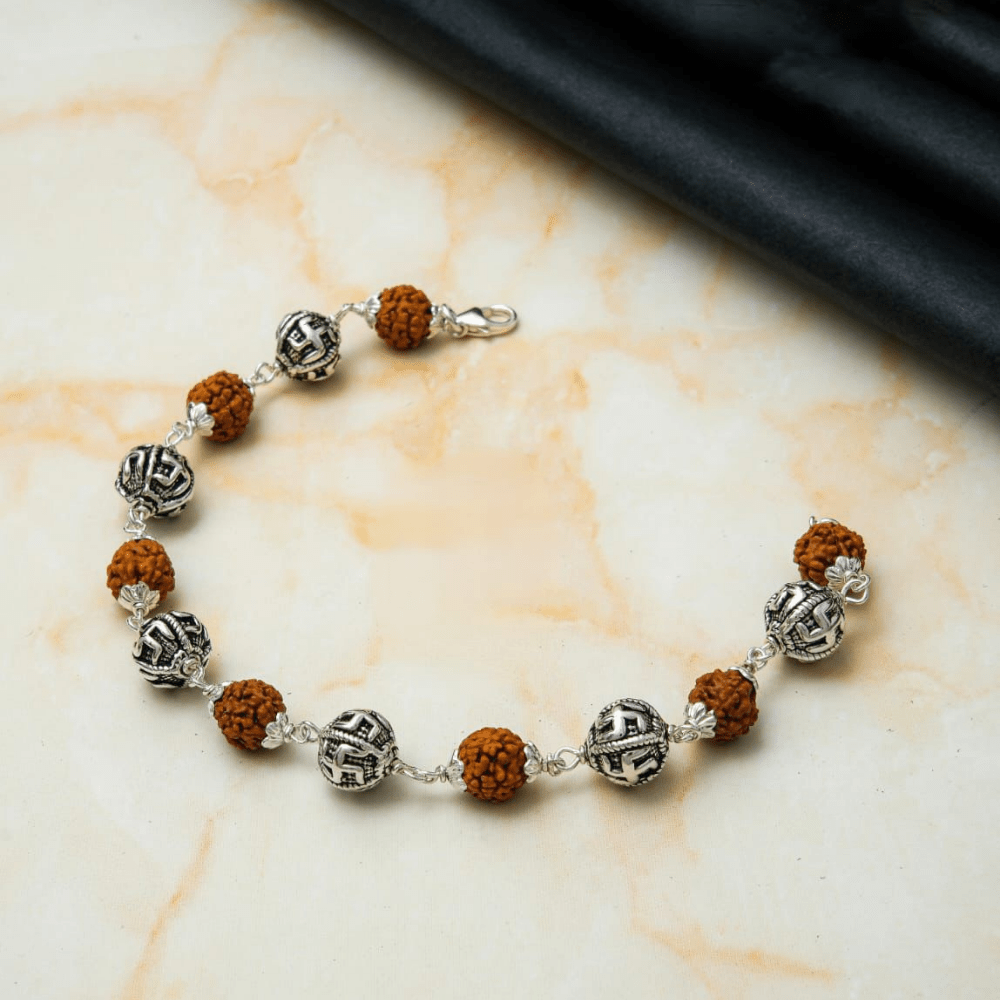 Rudraksh Bracelets - The Aarna Jewels