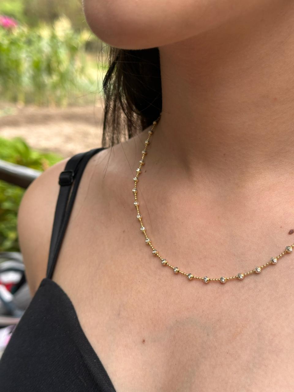 Saanvi Beaded Chain - The Aarna Jewels