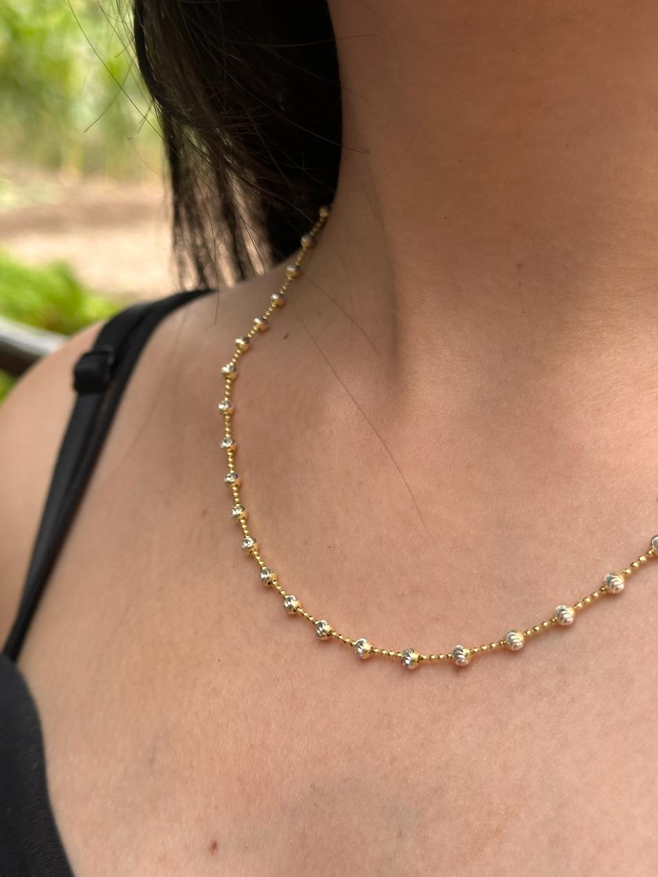 Saanvi Beaded Chain - The Aarna Jewels