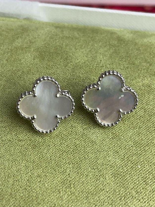 The Ethereal Clover Earrings - The Aarna Jewels