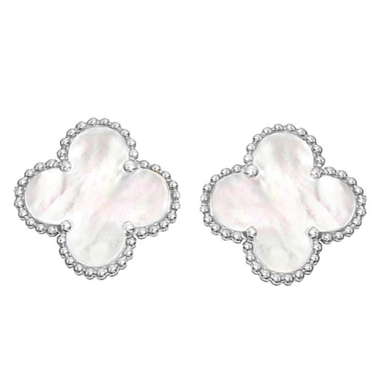 The Ethereal Clover Earrings - The Aarna Jewels
