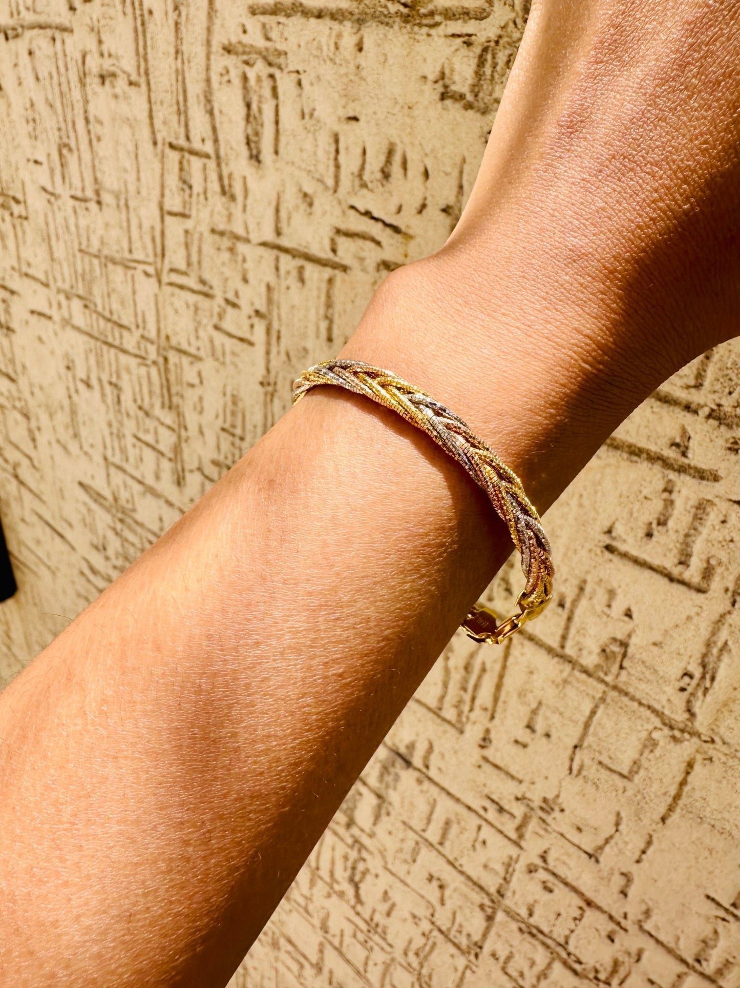 Twisted Elegance Bracelet - The Aarna Jewels