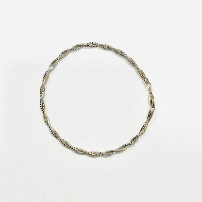 Twisted Italian Bracelet - The Aarna Jewels