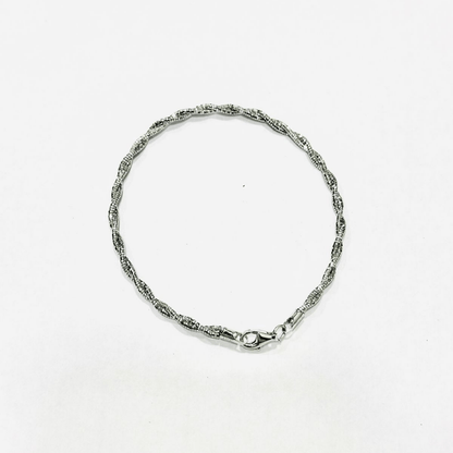 Twisted Italian Bracelet - The Aarna Jewels